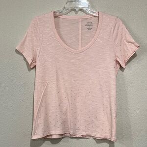 Banana Republic Rose Gold Short Sleeve Tee